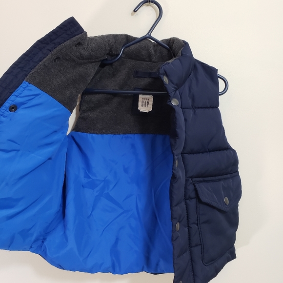 Baby Gap down alternative puffer vest size 2 years - Picture 11 of 13